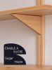 Clara 24 - Shelving Unit | Storage by Le Tenon et la Mortaise. Item made of oak wood works with minimalism & mid century modern style