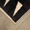 Folded Edge | Rugs by Hillary Ronney-Fernandes | LWI. Item composed of wool in mid century modern or contemporary style