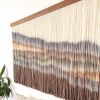 "Madison" - Modern Fiber Wall Hanging | Wall Hangings by Inspire By Kelsey (Kelsey Cerdas Art). Item made of wood with wool works with boho & minimalism style