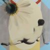 Flower Power#3 | Oil And Acrylic Painting in Paintings by silvia poloto. Item composed of wood in contemporary or modern style
