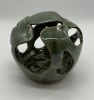 Cut Out Sphere | Sculptures by Feats Of Clay. Item made of ceramic compatible with contemporary and modern style