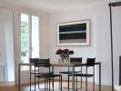 Abstract Painting 'Before the Rain' framed on paper | Oil And Acrylic Painting in Paintings by Scott Woodward Meyers Art. Item composed of wood & paper compatible with minimalism and contemporary style
