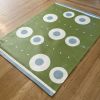BOUNCE floorcloth  2' x 3' | Mat in Rugs by OTSI design. Item made of cotton works with minimalism & contemporary style