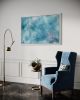 Blue Hydrangea - 761 | Prints by MELISSA RENEE fieryfordeepblue  Art & Design. Item composed of canvas compatible with contemporary and country & farmhouse style