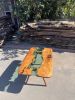Modern Glass Wood Table - Dining Table - Custom Order | Tables by Tinella Collection. Item composed of walnut compatible with minimalism and art deco style
