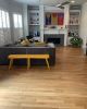 Custom Long Resin Bench | Benches & Ottomans by Tina Frey. Item made of synthetic