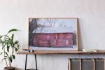 'Artful Barn' Photograph, Rural Massachusetts New England | Photography by PappasBland. Item composed of paper in contemporary or country & farmhouse style