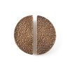 Round Hammered | Knob in Hardware by Thea design. Item composed of brass in boho or country & farmhouse style