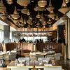 Wahad Crochet Pendant Lamp - Large | Pendants by Hamimi | Kimpton Rowan Palm Springs Hotel in Palm Springs. Item made of fabric with brass works with boho & minimalism style