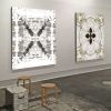 Divine 1683 | Oil And Acrylic Painting in Paintings by Petra Trimmel. Item composed of canvas