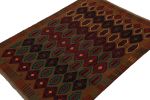 Rug & Kilim’s Baluch Tribal Rug in Rust Tones with Colorful | Area Rug in Rugs by Rug and Kilim