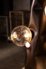 Steel & Blown Glass Floor Lamp — Molecule, Nitush Aroosh | Lamps by Nitush Aroosh. Item made of steel with glass works with contemporary & eclectic & maximalism style