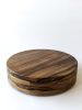 Plant stand on wheels- Walnut m - made to order | Plants & Landscape by Kat | Home Studio. Item made of walnut works with minimalism & mid century modern style