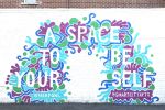 A Space to be Yourself | Street Murals by Mari Pohlman