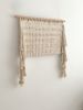 While The World Kept Moving | Tapestry in Wall Hangings by Ana Salazar Atelier. Item made of oak wood with cotton works with boho & country & farmhouse style