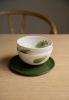 Handmade Porcelain Bowl. Off-white With Color Strokes | Dinnerware by Creating Comfort Lab. Item composed of ceramic