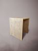 Travertine Nightstand. Travertine Bedside Table. Unique | Storage by HamamDecor LLC. Item made of marble compatible with minimalism and contemporary style