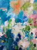 Infinite garden #10 | Oil And Acrylic Painting in Paintings by Art by Geesien Postema. Item made of canvas works with boho & contemporary style