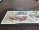 Waltham Abbey Meridian Line Mosaic | Public Mosaics by Paul Siggins - The Mosaic Studio. Item made of ceramic