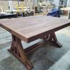 The Rae Dining Table | Tables by Lumber2Love. Item made of oak wood works with mid century modern & contemporary style