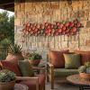 Poppy Field | Wall Sculpture in Wall Hangings by Sarmal Design. Item composed of steel in mid century modern or contemporary style