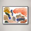 "Alchemy" Abstract Painting print | Prints by Daylight Dreams Editions. Item made of paper works with mid century modern & contemporary style