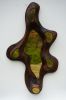 POND mirror | Decorative Objects by Mac McComb. Item made of wood & brass