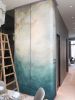 Watercolour Effect Wall Treatment | Murals by Elsa Jeandedieu Studio. Item made of synthetic