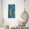 The Tethering | Mixed Media by Soulscape Fine Art + Design by Lauren Dickinson. Item composed of canvas