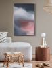 Dark Cloudscape I - Framed Original Painting 24"x36" | Oil And Acrylic Painting in Paintings by 330art. Item made of canvas with synthetic works with contemporary & country & farmhouse style