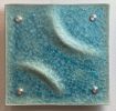 The Color of Water - Aqua to Blue | Sculptures by Debra Steidel. Item composed of ceramic in contemporary or japandi style