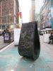 Drop Sign | Public Sculptures by Makingworks | Times Square, Manhattan, New York, NY in New York. Item made of aluminum