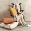 Nira Brown Pillow | Pillows by Studio Variously. Item composed of cotton