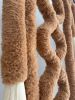 Handcrafted Wool Fiber Sculpture | Custom Contemporary Wall | Wall Sculpture in Wall Hangings by Sarmal Design. Item made of wool compatible with boho and contemporary style