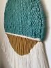 Color Block Weaving | Tapestry in Wall Hangings by Sarah Lawrence. Item composed of cotton