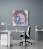 mick jagger forever | Oil And Acrylic Painting in Paintings by Virginie SCHROEDER. Item composed of canvas & synthetic compatible with contemporary and art deco style