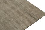 Rug & Kilim’s Solid Gray rug in Tone-on-Tone Hand-Knotted | Area Rug in Rugs by Rug and Kilim