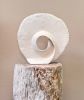 Ocean Inspired Ceramic Seashell | Feng Shui II | Sculptures by Elena Miller. Item made of ceramic works with minimalism & contemporary style