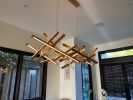 INFINITY chandelier | Chandeliers by Next Level Lighting. Item made of wood
