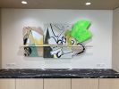 Contemporary 3-Dimensional Construction/Painting | Mixed Media by Pamela Staker Studio | WeWork Office Space & Coworking in Chicago
