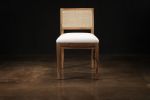 Argentine Rosewood Seating Chair in Solid Wood, Recoleta | Dining Chair in Chairs by Costantini Design. Item composed of wood and fabric