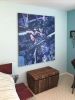 Philadelphia Freedom | Oil And Acrylic Painting in Paintings by Marion Wood. Item composed of canvas and synthetic