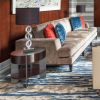 ET-93S End Table with Shelf | Tables by Antoine Proulx Furniture, LLC | The Oxford in New York. Item composed of walnut & metal