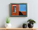 Late Afternoon, Uptown | Oil And Acrylic Painting in Paintings by Rich Godfrey. Item composed of canvas in mid century modern or contemporary style
