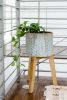 Georgette Plant Stand | Plants & Landscape by Lundy. Item composed of oak wood