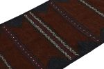 Vintage Afghan Baluch Kilim Runner Rug, with Geometric | Area Rug in Rugs by Rug and Kilim