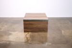 Coffee Table with Wood Slats, Argilla | Side Table in Tables by Costantini Design. Item composed of wood