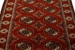 Red Tribal 3' 5" x 5' Turkoman Persian Rug | Area Rug in Rugs by Magic Rugs. Item composed of wool compatible with country & farmhouse and traditional style