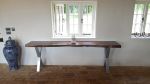 American Walnut Console Table | Tables by Handmade in Brighton | Wilderness in Saxmundham. Item made of walnut