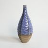 Bottle in Coral Blue | Vase in Vases & Vessels by by Alejandra Design. Item composed of ceramic